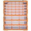 Multi-drawer Organiser with 39 Drawers 38x16x47 cm