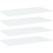 Bookshelf Boards 4 pcs White 60x30x1.5 cm Engineered Wood