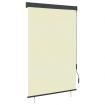 Outdoor Roller Blind 120x250 cm Cream