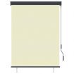 Outdoor Roller Blind 120x250 cm Cream