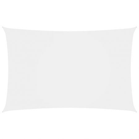 Sunshade Sail Oxford Fabric Rectangular 2x5 m White