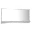 Bathroom Mirror Concrete Grey 80x10.5x37 cm Engineered Wood