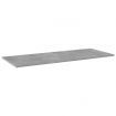 Bookshelf Boards 4 pcs Concrete Grey 100x40x1.5 cm Engineered Wood