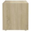 TV Cabinets 2 pcs Sonoma Oak 37x35x37 cm Engineered Wood