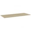Bookshelf Boards 4 pcs Sonoma Oak 100x40x1.5 cm Engineered Wood