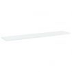 Bookshelf Boards 8 pcs White 100x20x1.5 cm Engineered Wood