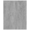 Bookshelf Boards 4 pcs Concrete Grey 40x50x1.5 cm Engineered Wood