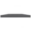 Bookshelf Boards 4 pcs High Gloss Grey 60x30x1.5 cm Engineered Wood