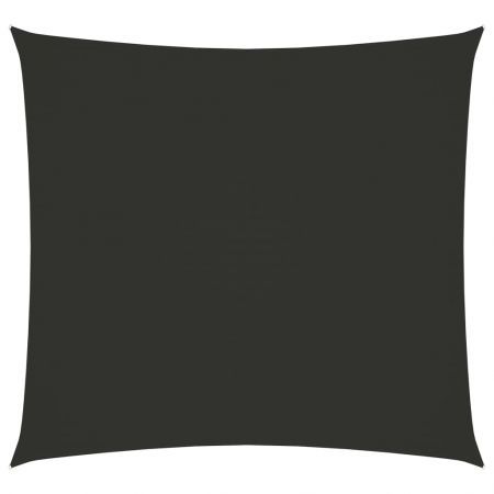 Sunshade Sail Oxford Fabric Square 3x3 m Anthracite