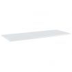 Bookshelf Boards 4 pcs High Gloss White 100x40x1.5 cm Engineered Wood