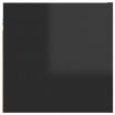 Wall Mounted TV Cabinets 4 pcs High Gloss Black 30.5x30x30 cm