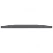 Bookshelf Boards 4 pcs High Gloss Grey 100x30x1.5 cm Engineered Wood