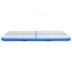 Inflatable Gymnastics Mat with Pump 300x100x20 cm PVC Blue