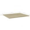 Bookshelf Boards 8 pcs Sonoma Oak 60x50x1.5 cm Engineered Wood