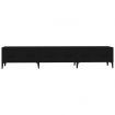 TV Cabinet Black 150x34.5x30 cm Engineered Wood