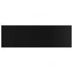 Bookshelf Boards 4 pcs High Gloss Black 80x20x1.5 cm Engineered Wood