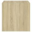 Wall Cabinets 4 pcs Sonoma Oak 37x37x37 cm Engineered Wood