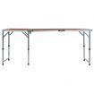 Foldable Camping Table Aluminium 180x60 cm