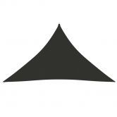 Sunshade Sail Oxford Fabric Triangular 2.5x2.5x3.5 m Anthracite