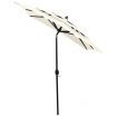 3-Tier Parasol with Aluminium Pole Sand 2x2 m
