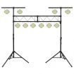 Light Stand Black 338x115x(180-300) cm Steel