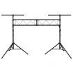 Light Stand Black 338x115x(180-300) cm Steel