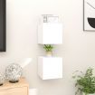 Wall Mounted TV Cabinets 2 pcs White 30.5x30x30 cm