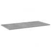 Bookshelf Boards 8 pcs Concrete Grey 80x40x1.5 cm Engineered Wood