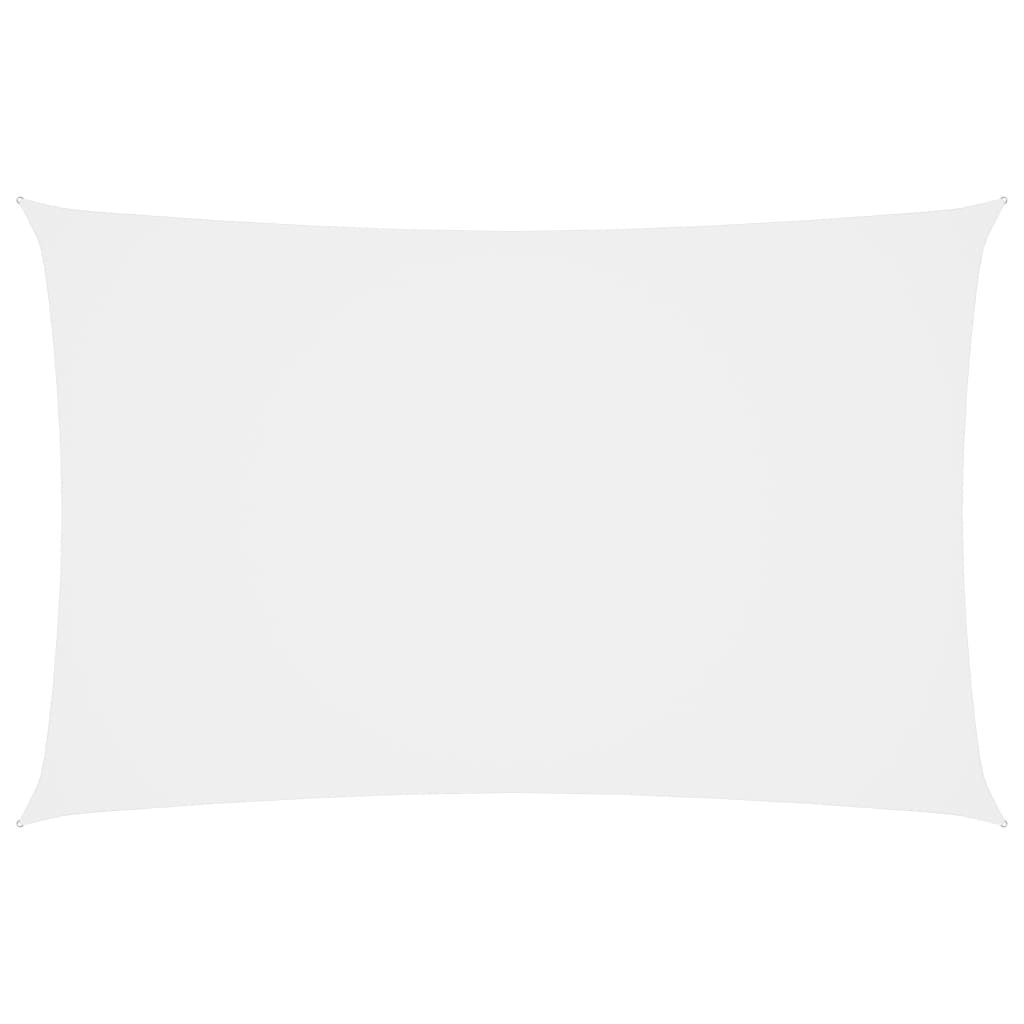 Sunshade Sail Oxford Fabric Rectangular 3x6 m White