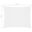 Sunshade Sail Oxford Fabric Rectangular 3x5 m White