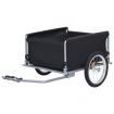 Bike Cargo Trailer Black and Grey 65 kg