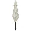 3-Tier Parasol with Aluminium Pole Sand 2.5x2.5 m