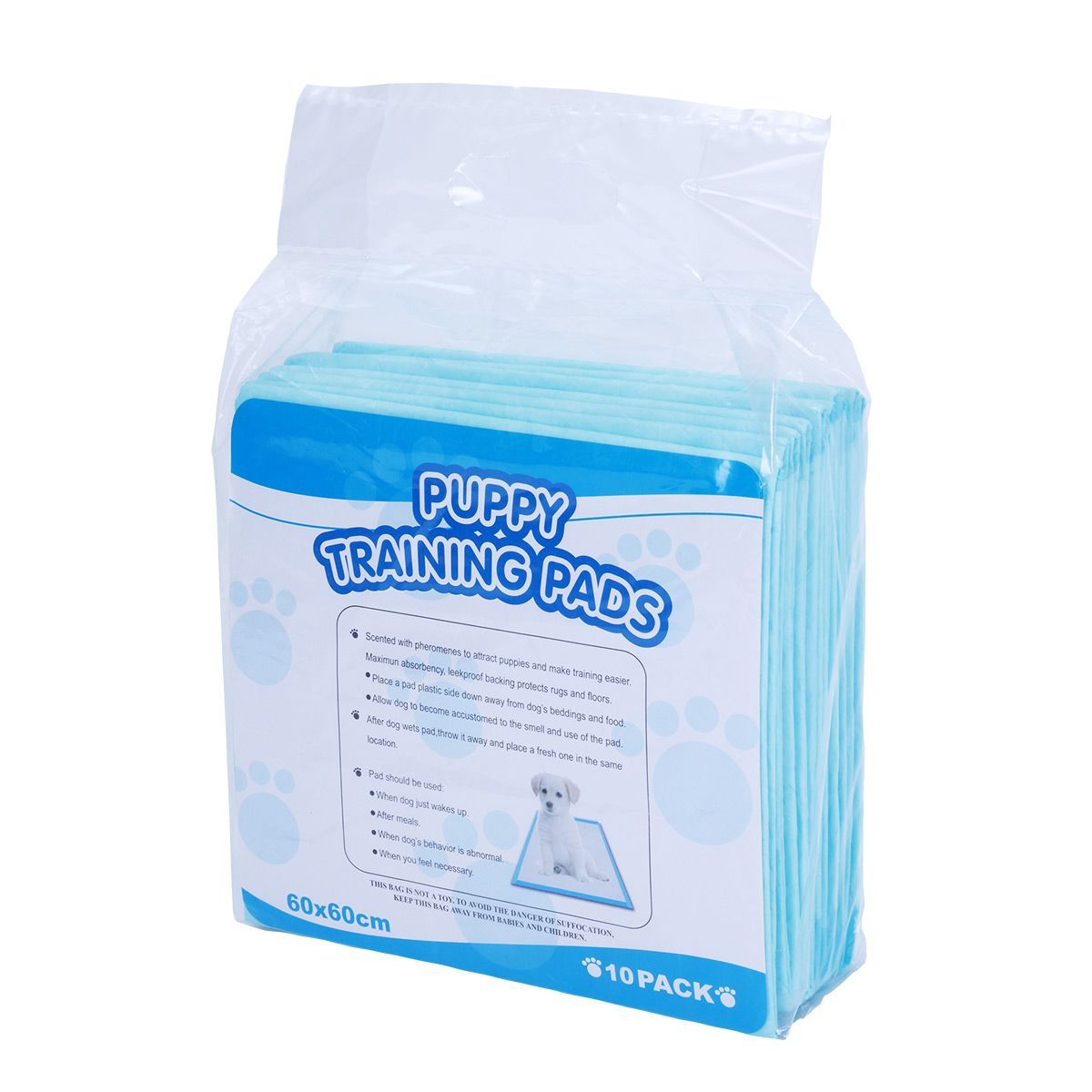 Pack of 40 60 cm x 60 cm Puppy Training Pads for Puppies & Indoor Dogs