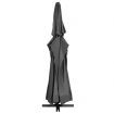 Outdoor Parasol with Aluminium Pole 600 cm Anthracite