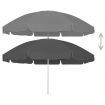 Beach Umbrella Anthracite 240 cm