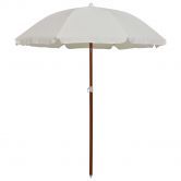 Parasol with Steel Pole 180 cm Sand