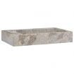 Sink Grey 58x39x10 cm Marble