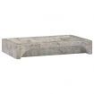 Sink Grey 58x39x10 cm Marble