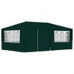 Professional Party Tent with Side Walls 4x6 m Green 90 g/m²