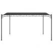 Canopy Anthracite 4x3 m 180 g/m² Fabric and Steel