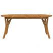Garden Table 200x90x75 cm Solid Wood Acacia