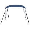 2 Bow Bimini Top Navy Blue 180x150x110 cm