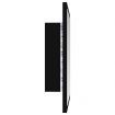 LED Bathroom Mirror Black 40x8.5x37 cm Acrylic