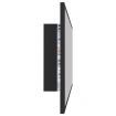 LED Bathroom Mirror Grey 90x8.5x37 cm Acrylic