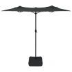 Double-Head Parasol Anthracite 316x240 cm