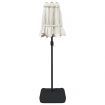 Double-Head Parasol Sand White 316x240 cm