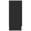 Sideboard Black 120x30.5x70 cm Engineered Wood