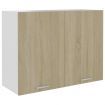 Hanging Cabinet Sonoma Oak 80x31x60 cm Engineered Wood