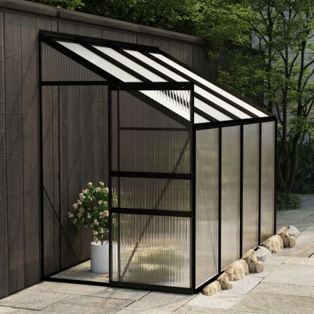 Greenhouse Anthracite Aluminium 5.02 m³