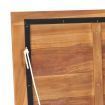 Garden Storage Box 150x50x58 cm Solid Teak Wood